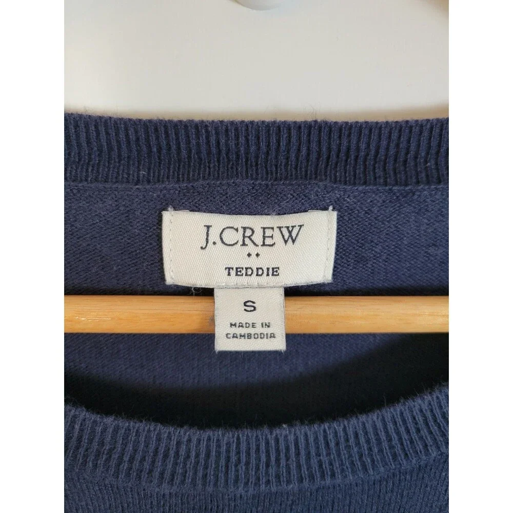 J. Crew Womens Bon Voyage Teddie Sweater Size S